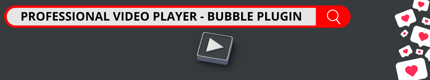 Professional Video Player Plugin | Bubble